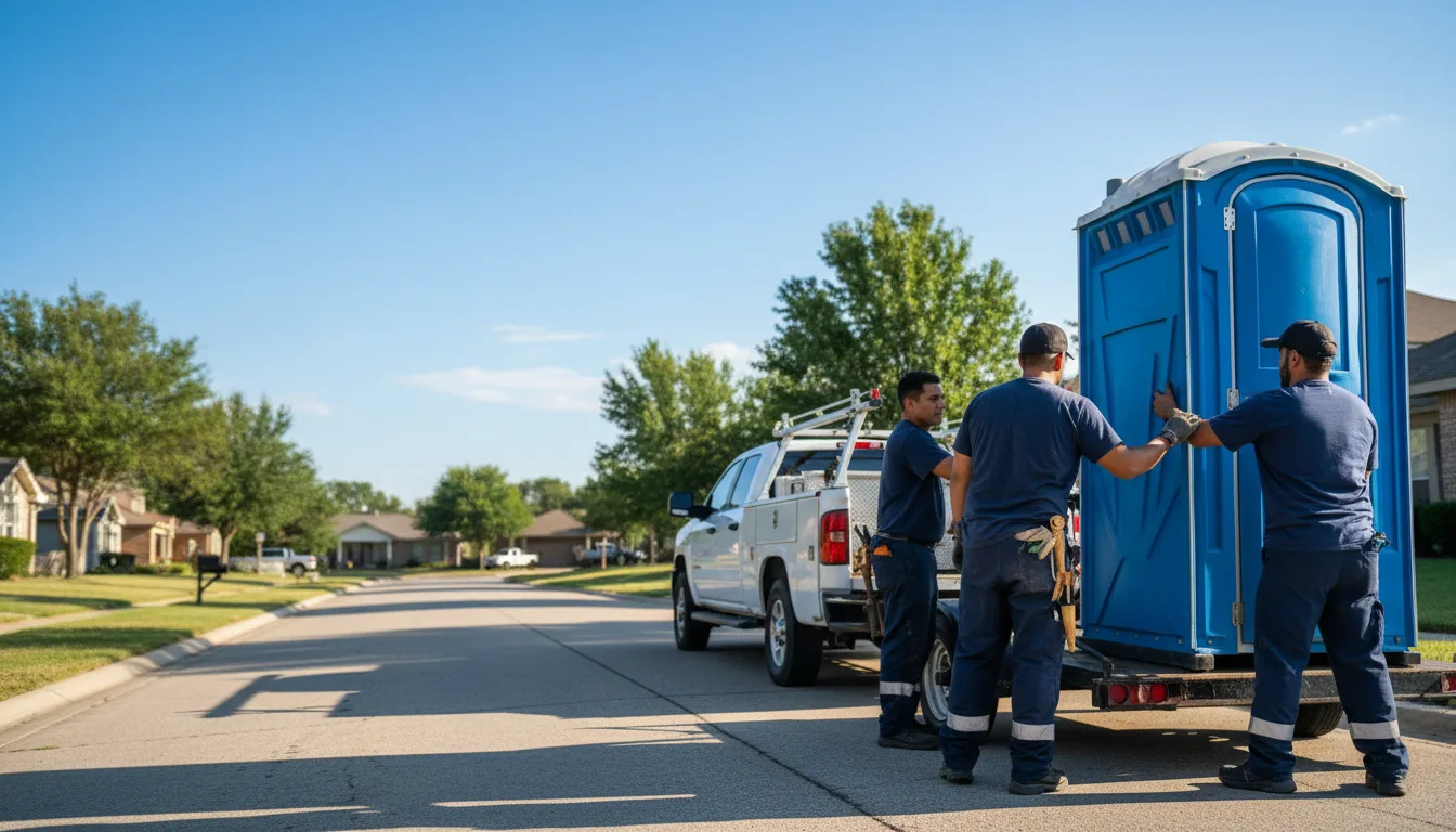 Portable Toilet Rental in Gladstone, IL near me